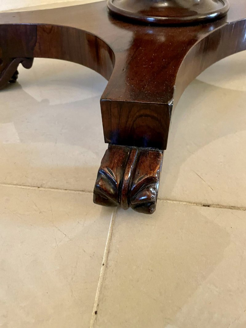 Quality Antique William IV Rosewood Work Box - Image 15